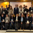 Foto de familia con todos los premiados.