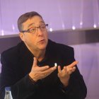 Pereira en un momento del programa de La 8 Bierzo.
