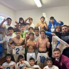 La Peña Cadete C ganó y se embarró en La Caldera.