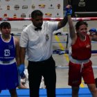 Andrea Cárdenas tras proclamarse campeona de españa en menos de 57 kilos en La Nucía.