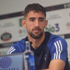 Eneko Undabarrena, ayer en El Toralín.