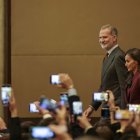 Los Reyes, durante su viaje de Estado a China.
