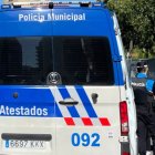 Furgón de la Policía de Valladolid.
