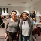 Carmen Delgado Álvarez, a la derecha, con Miriam Gutiérrez Martínez, de Flora Tristán.