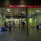 Imagen de archivo del vestíbulo de una estación de tren.