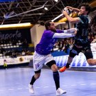 El Abanca Ademar empezó muy bien el partido contra Guadalajara, pero se dejó ir en el tramo final.