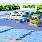 Factoría de la nueva red de calor verde.