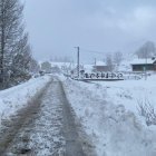 Nevada caída días atrás en Acevedo