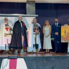 Momento en el que Miguel Álvarez Gundín se convierte en Padrino.