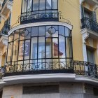 El edificio de la Casa de León en la calle del Pez, sede cultural y social de los leoneses en Madrid desde 1963