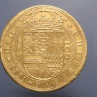 Centén segoviano de 1633 (Edad Moderna). Anverso. Número de inventario: 108085.