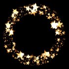 Imagen de una corona de Navidad.