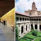 El claustro y las galerías interiores del Parador de León muestran la riqueza artística y arquitectónica de uno de los edificios más imponentes del Renacimiento español.