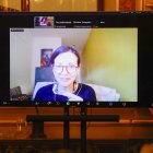 Intervención por videoconferencia de Nevenka Fernández en el acto celebrado con motivo del 25N.