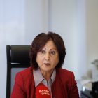 Archivo - La fiscal elegida por el Gobierno para nueva fiscal general del Estado, Teresa Peramato, durante una entrevista para Europa Press, en la sede de la Fiscalía contra la Violencia sobre la Mujer, a 6 de noviembre de 2023, en Madrid (España).