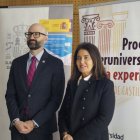 Un momento de la presentación en la Universidad de la Experiencia en Astorga.