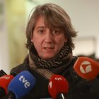 Carlos Martínez en una jornada de feminismo en Zamora.