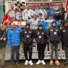 Podio por federaciones autonómicas con Castilla y León ocupando la tercera posición final.