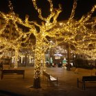 Luces de Navidad en León