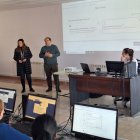 El alcalde visitó una sesión del programa.