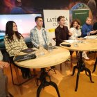 Mesa de reflexión colectiva celebrada ayer.