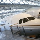 Varios Airbus de la familia A320 en el centro del fabricante de aeronaves Airbus, en Blagnac, cerca de Toulouse.