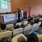 El encuentro se celebró en el Salón de Actos del Hospital.