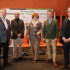 Los participantes en la mesa redonda.