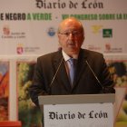 Enrique Cabero, presidente del Consejo Económico y Social de Castilla y León, en su ponencia.