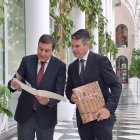 El consejero de Economía y Hacienda, Carlos Fernández Carriedo, mantiene una reunión con el ministro de Baviera de asuntos europeos e internacional Eric Beisswenger, en Alemania.