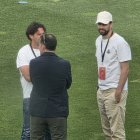 Gerard Piqué vuelve a pisar el campo de juego.