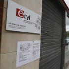 Oficina del Servicio Público de Empleo en León.