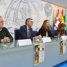 Presentación, esta mañana, del curso, en el Paraninfo de la Universidad de León.