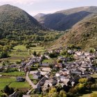 Vista de Murias de Paredes, protagonista de un audiovisual.