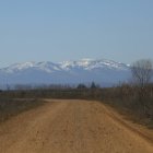 Vista del Teleno desde un camino del Páramo.