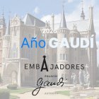 La imagen del programa, con el Palacio de Gaudí como imagen de fondo ilsutra el carné.