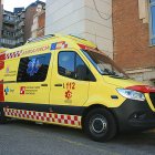 Una ambulancia del Sacyl.