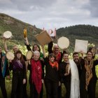 Grupo de Cantareiras de la Asociación Cultural Abelladeira.