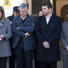 Imagen del minuto de silencio.