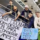 La afición de la Cultural se volcó con su equipo de fútbol en Ipurúa.