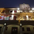 Ayuntamiento de Valencia de Don Juan iluminado