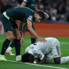 Otra noche nefasta para Vinicius, que fue uno de los jugadores pitados por la afición del Madrid.