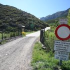 Cartel en la Reserva Regional de Caza de Riaño