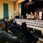 Asamblea de regantes celebrada este jueves en Laguna de Negrillos.