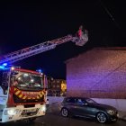Bomberos en el Ceip Trepalio