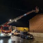 Bomberos en el Ceip Trepalio