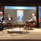 Un momento de la clausura del congreso en la Biblioteca Municipal de Astorga.
