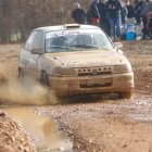 El barro fue uno de los protagonistas del rallysprint.