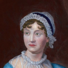 Retrato de la escritora británica Jane Austen.