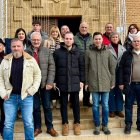 Responsables provinciales con compañeros de la zona sur.